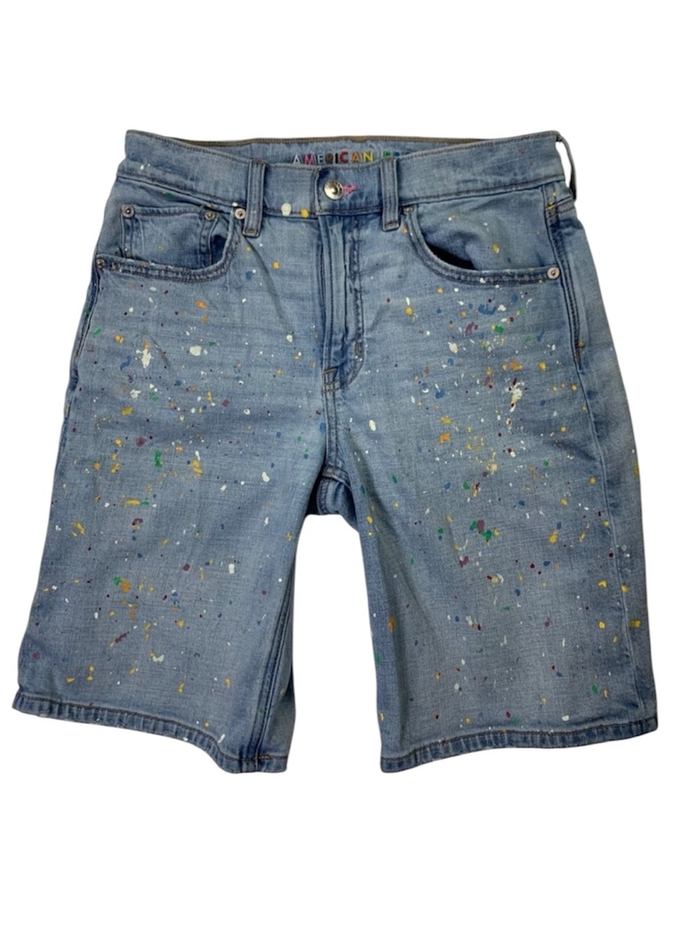 RARE AMERICAN EAGLE Women's Stretch Denim Bermuda Shorts Size 2 RARE